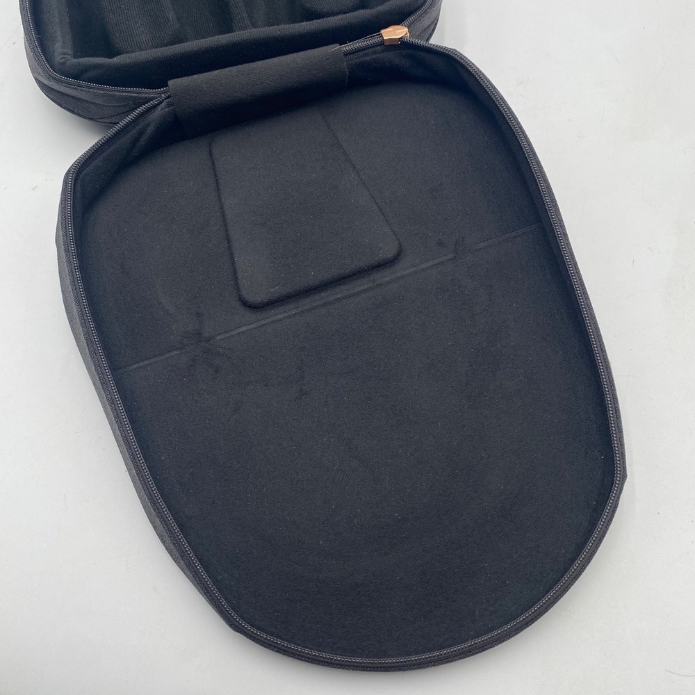Sony WH-1000XM5 Headphone Carrying Case Dark Gray Rose Gold Zipper Travel OEM - Picture 10 of 13